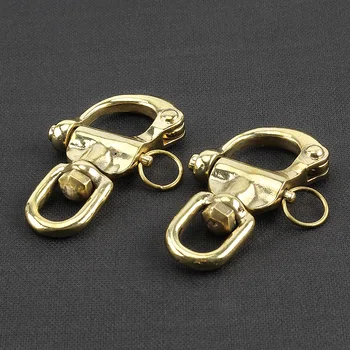 

1pcs Outdoor EDC Tool Leather Belt Craft DIY Accessories Creative Personalized Buckle