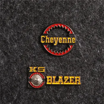 

3D Metal Badge Decal Stickers For Traxxas Trx4 T4 K5 Blazer Plate Parts RC Car DJC-0673 Cheyenne Aftermarket Shell Stickers