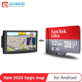 

for Volkswagen Nissan Navigation car radio 32GB GPS map SD card