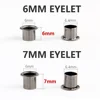 100pcs eyelets for DIY Kydex Sheath 6mm 7mm rivet Hand Tool Parts ► Photo 3/6