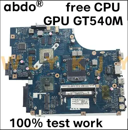 LA-5893P para ACER 5742 5742G 5741 5741G motherboard notebook GPU GT540M HM55 LA-5891P LA-5894P LA-5893P 100% o trabalho de teste de CPU livre