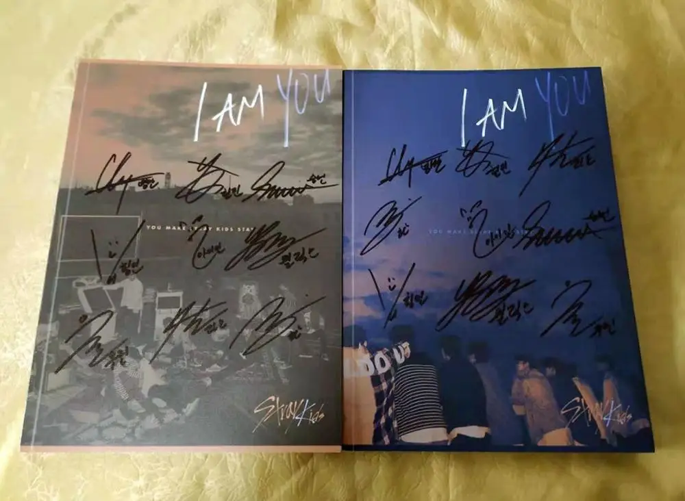 Ручная подписания Stray Kids с автографом mini3rd I AM YOU /autograph CD + photobook 042018|Открытки и