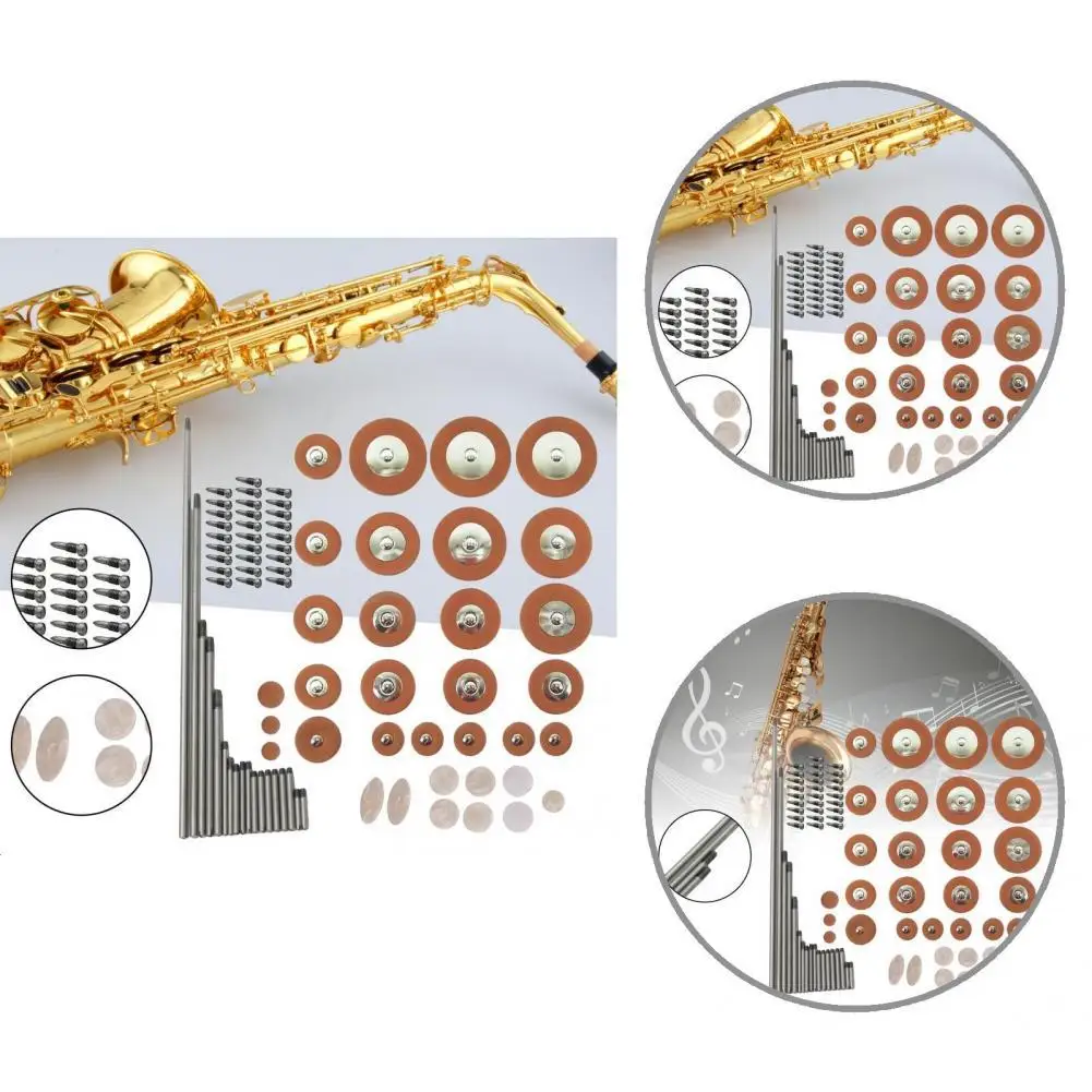 Vbest life Alto Saxophone Accessory Alto Sax Repair Maintenance Kit Set Wind Musical Instrument Parts Accessories for Saxophone 