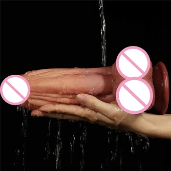 27CM Realistic Dildo with Double Density Anal Dildo Huge Sucker Dildo Malay Dildo Giant Anal Dragon Thick Dildo Sex Toys for You 2