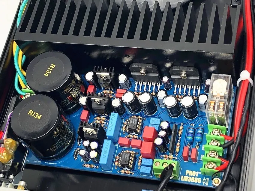 TIANCOOLKEI lm3886 アンプ、アンプオーディオハイファイホーム