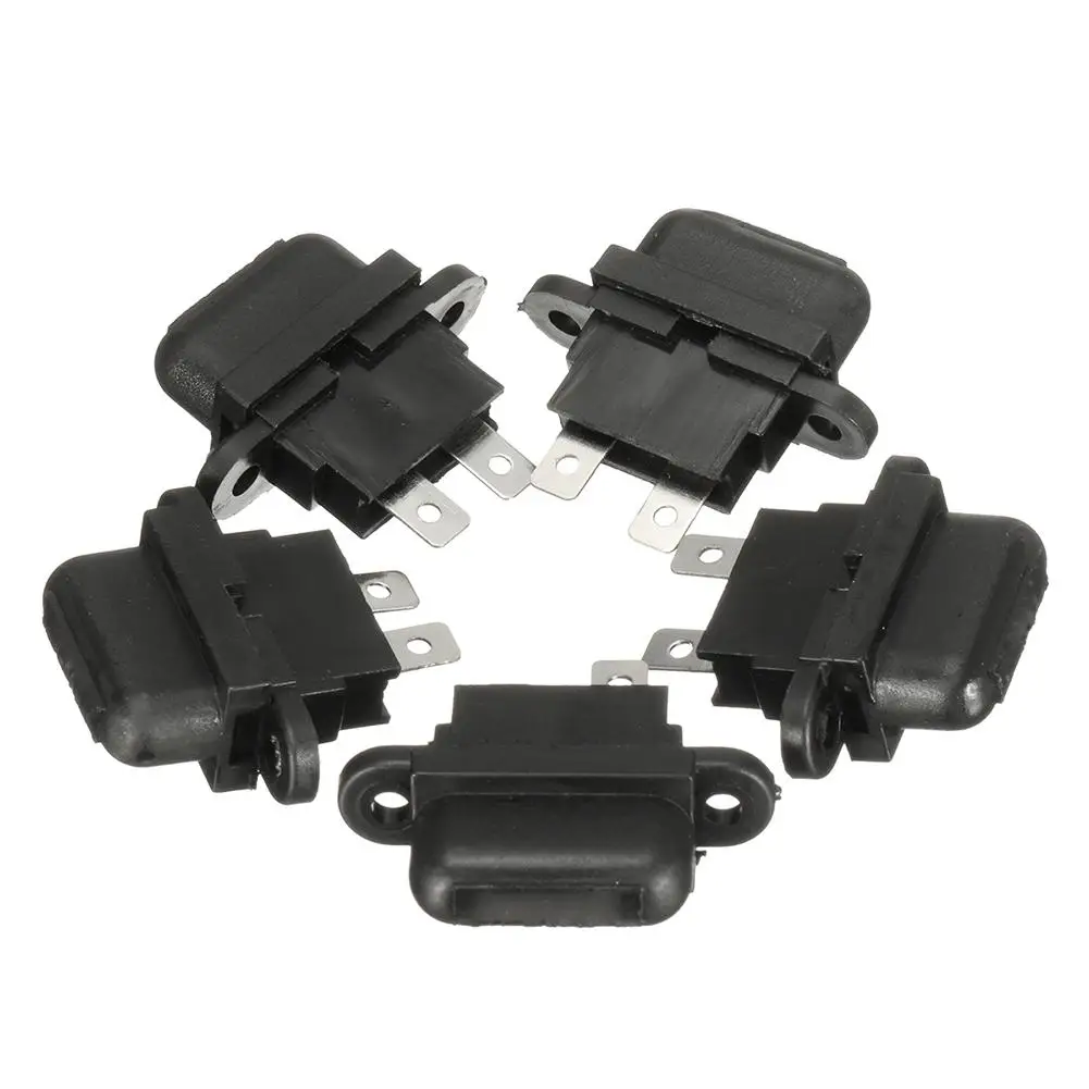 30A Amp Auto Car Boat Trunk Standard Blade Fuse Holder Box with Cover Car Automobiles Accessories 5Pcs/lot