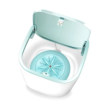 

Portable USB Clothes Washer Mini Desktop Turbine Ultrasonic Washing Machine For Baby Clothes Underwear USB Clothes Washer