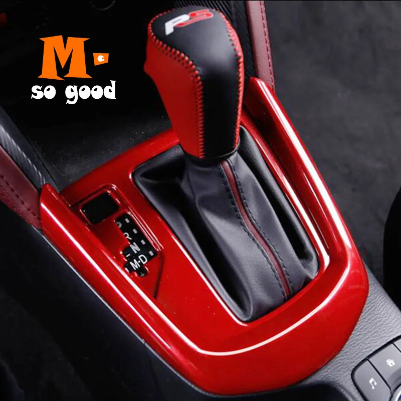2015 2016 2017 2018 для Mazda 2 Demio DL Sedan DJ хэтчбек автомобиль ABS пластик красный LHD