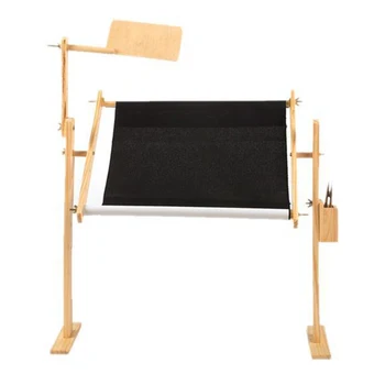

Sewing Embroidery Frames Hands Free Handmade Tools Solid Wooden Craft Home Adjustable Holder Crossstitch Stand Floor Needlework