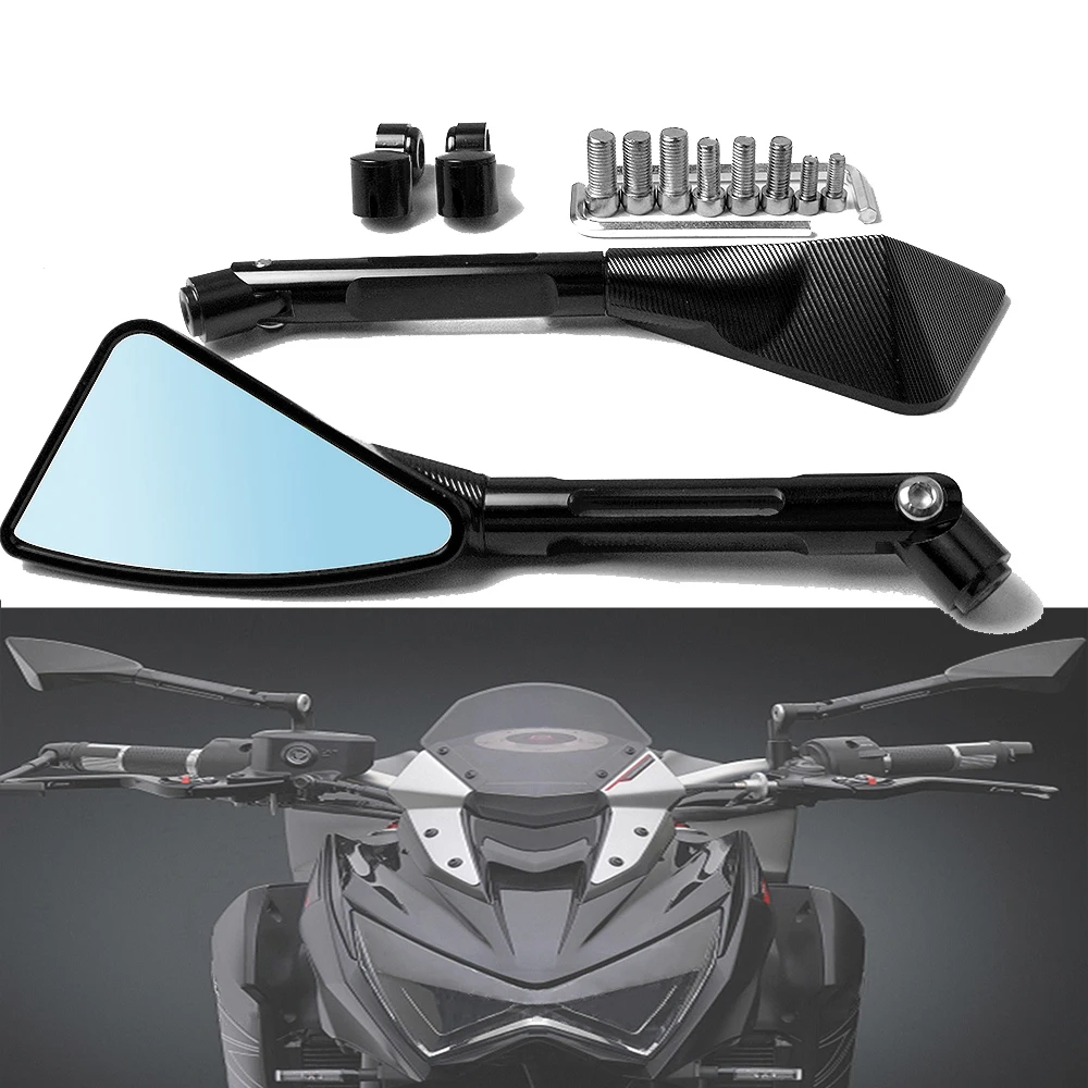 Мотоцикл с ЧПУ алюминиевые скутеры Racer зеркало заднего вида для YAMAHA ys 150 tmax 530 tdm 850 fz6n mt10 c8 nmax 155 fazer8