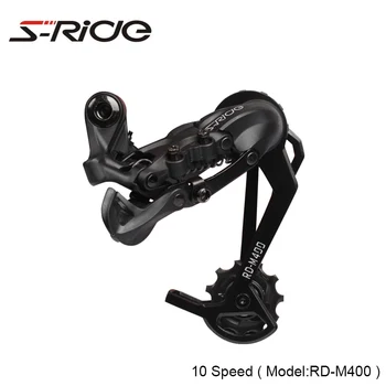 

S-Rit RD-M400 Fietsen Mountian 10 Speed Achterderailleur Aluminium MTB Fiets Gear Achter Keten Shifter Compatibel SHIMANO