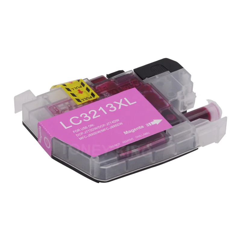 Toney universal(King 3 комплекта; одежда для брата LC3213 LC-3213 LC3213XL совместимый картридж с чернилами DCP-J772DW DCP-J774DW MFC-J890DW принтер