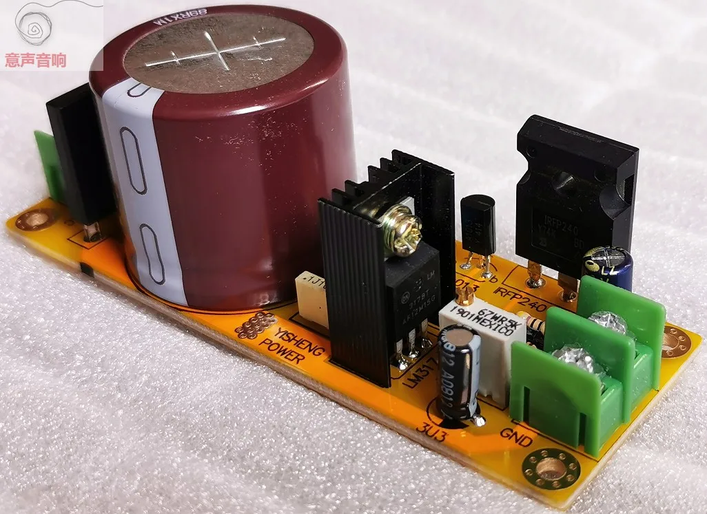 Nvarcher LM317 + трубка с полевым эффектом Линейный источник питания высокой мощностью
