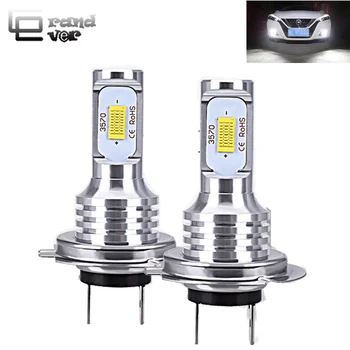 

2PCS 72W Super Bright H4 LED H7 Car lights 3000lm CANBUS Error Free H11 LED Blub H1 9005 HB3 9006 HB4 Fog Lamp for Auto 12V
