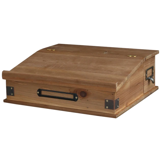 Caja de almacenamiento en caja de madera antigua rústica hecha a mano, cajas  Vintage, Trugs, organizador de papelería de escritorio, cajas para el hogar  y la Oficina, Trugs 2021 - AliExpress