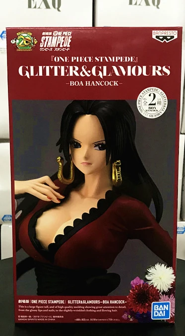 Оригинальная коллекция Banpresto с блестками и гламурами-Боа Хэнкок из "ONE PIECE STAMPEDE"