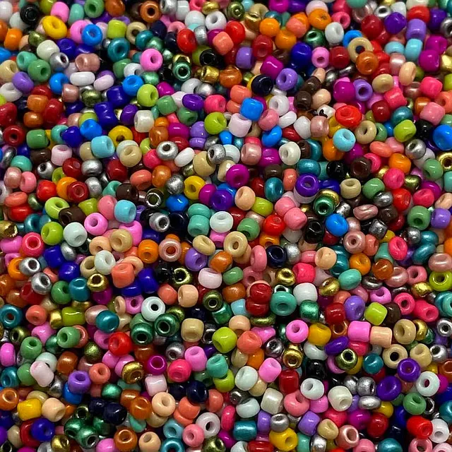 DIY Mini Glass Beads/Handmade Bracelet Necklace Jewelry Making, 2mm * 1000pcs 41