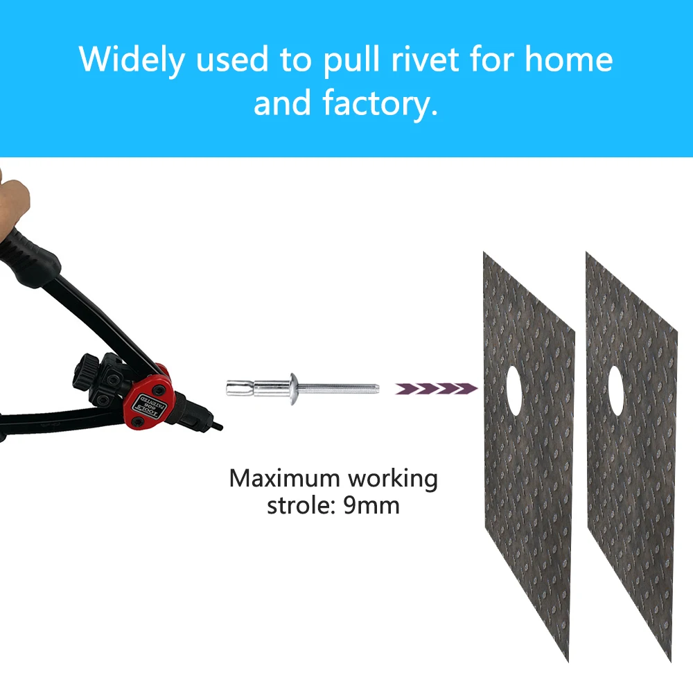 Riveter Gun Tool Hand Insert Rivet Nut Tool Manual Rivet Machine Riveting with Nuts Labor-savin Hand Riveter M3 M4 M5 M6 M8 rivet gun,rivet nut tool,rivet gun set