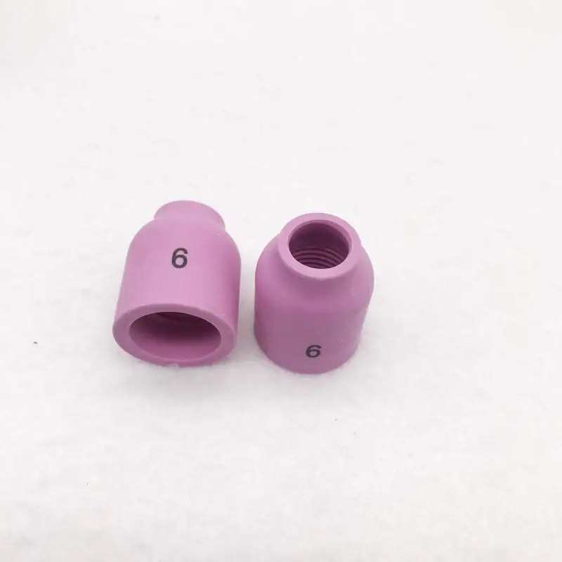 

Factory Price Wholesale Argon Arc Welding 53N60 Ceramic Argon Mouth Nozzle 6 #