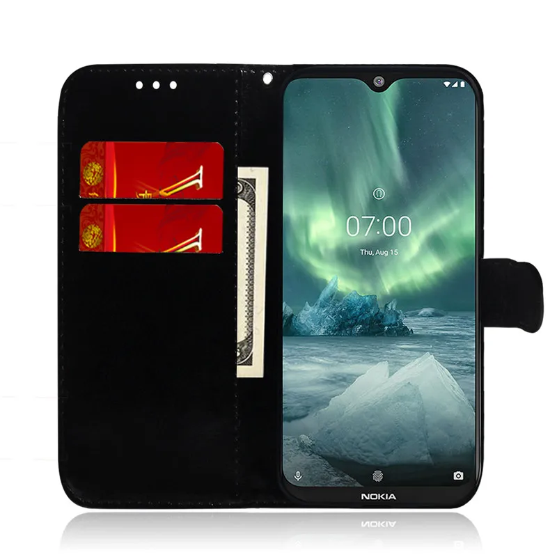 Зеркальный блестящий чехол для телефона na для Nokia 6,2 чехол для Nokia6.2 Nokia 7,2 6,2 2,2 TA-1198 TA-1200 кожаный откидной Чехол кошелек сумка