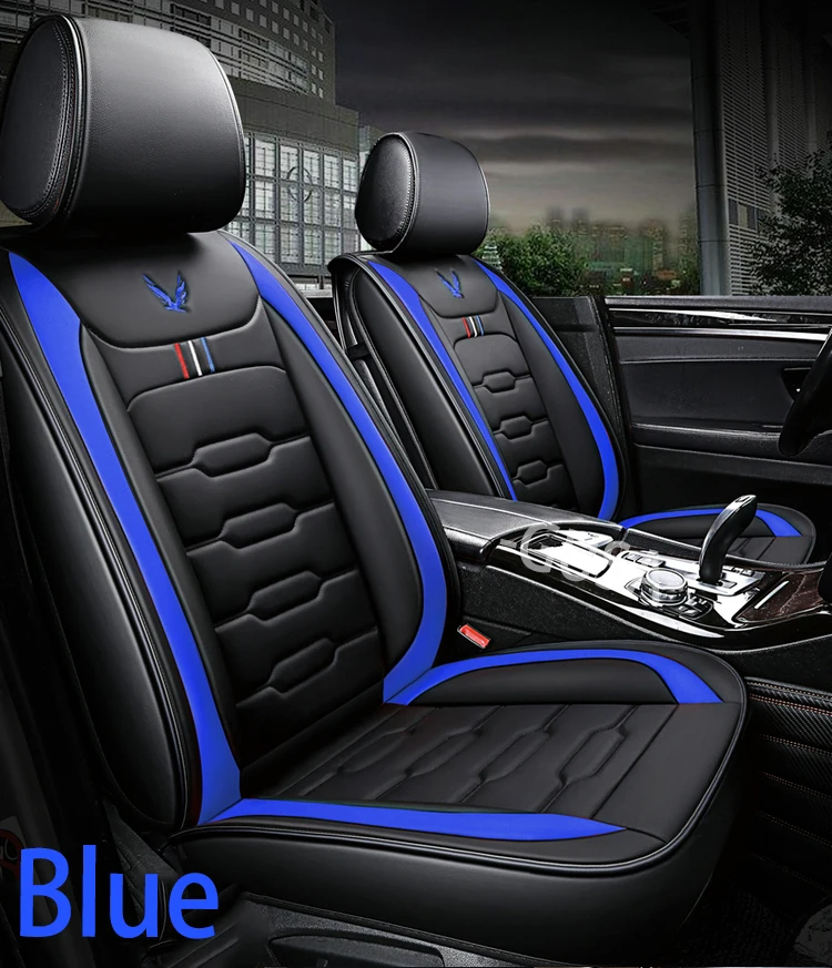 Полное покрытие из искусственной кожи чехол для автомобильного сиденья puauto