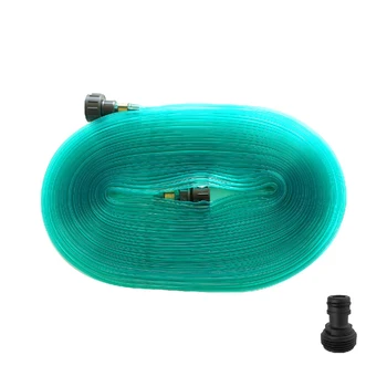 

12m PVC Hose Lawn Sprinkler Pipe with 3/4 Connector 12 Meters Lawn Hose Lawn Watering for Flowers,plants,bonsai,potted fruits