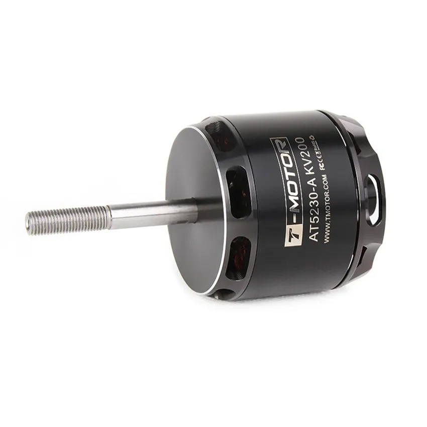 

T-Motor outer rotor 200kv brushless power motor AT5230-A upper long shaft fixed-wing drone brushless motor RC glider helicopter