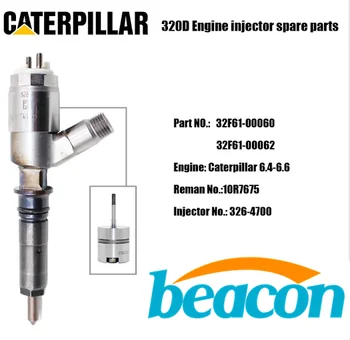 

32f6100062 diesel Injector Valve 32F61-00062 For Injector 320-0680 292-3790 282-0480 10R-7673 317-2300