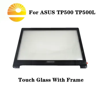 

15.6" FP-TPAY15611A-01X TOP15I97 V1.0 Touch Screen Touch Panel Digitizer Glass with frame For Asus TP500 TP500L TP500LN