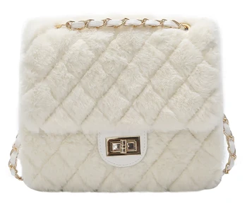 

QZUnique Women's Swim Ring Design Chain Crossbody Shoulder Bag Zipper Handbag Purse Black