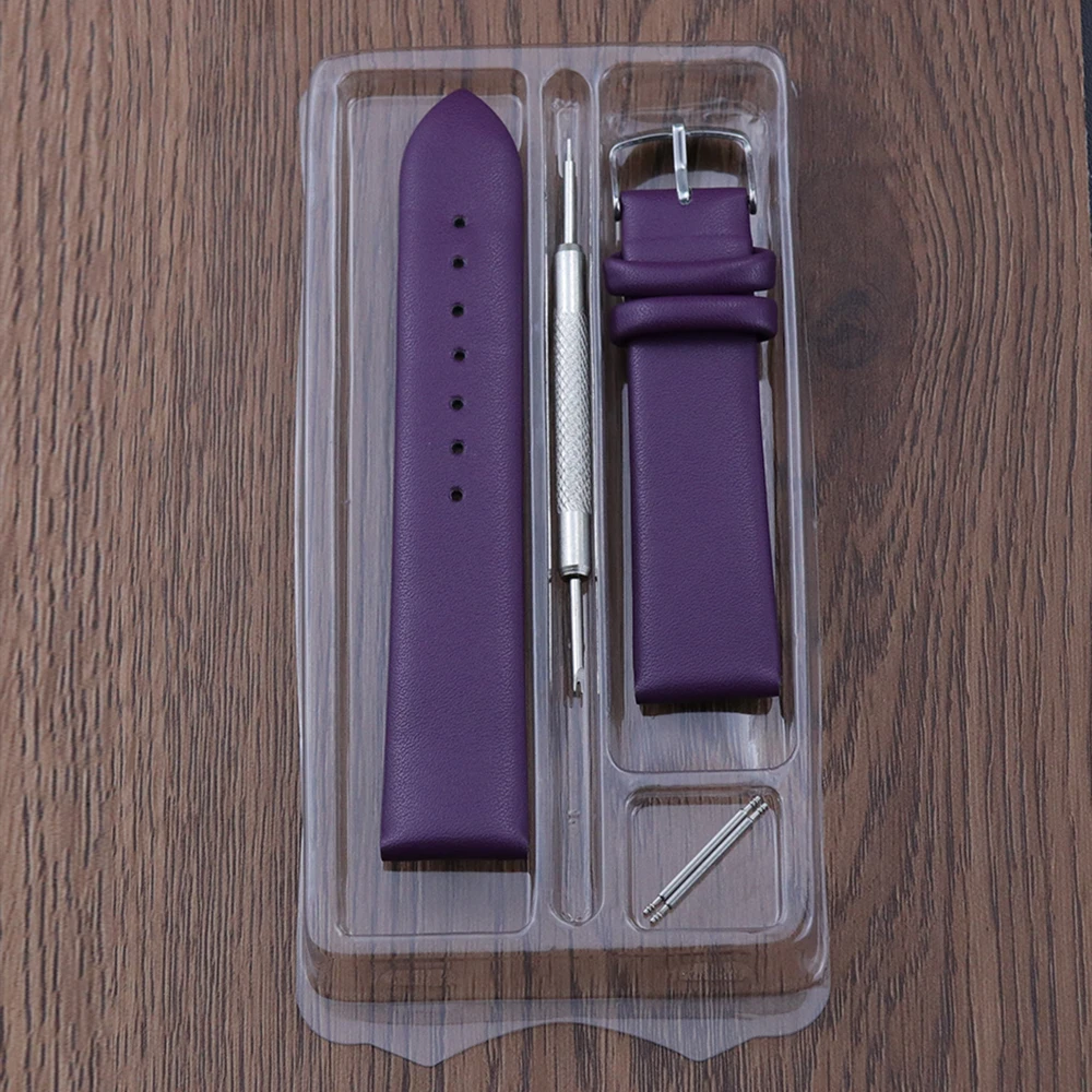 Premium Genuine Leather Watch Strap - Various Sizes Available - Wholesale Packaging Included