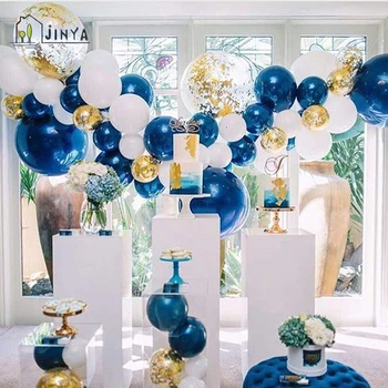 

Hot Sale Blue Balloon Chain Set Party Supplies Birthday Event Decoration Balloon Combination for Party