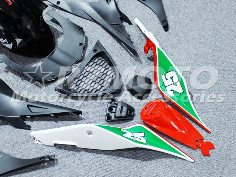 Литьевая Форма ABS Обтекатели комплект подходит для Aprilia RSV4 1000 2009- 09 10 11 12 13 14 на заказ оранжевый черный