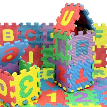 

New EVA Children's Puzzle Mat Kids Crawling Mat Alphabet Puzzle Pad Children's Educational Crawling Mat Soft Foam Mat