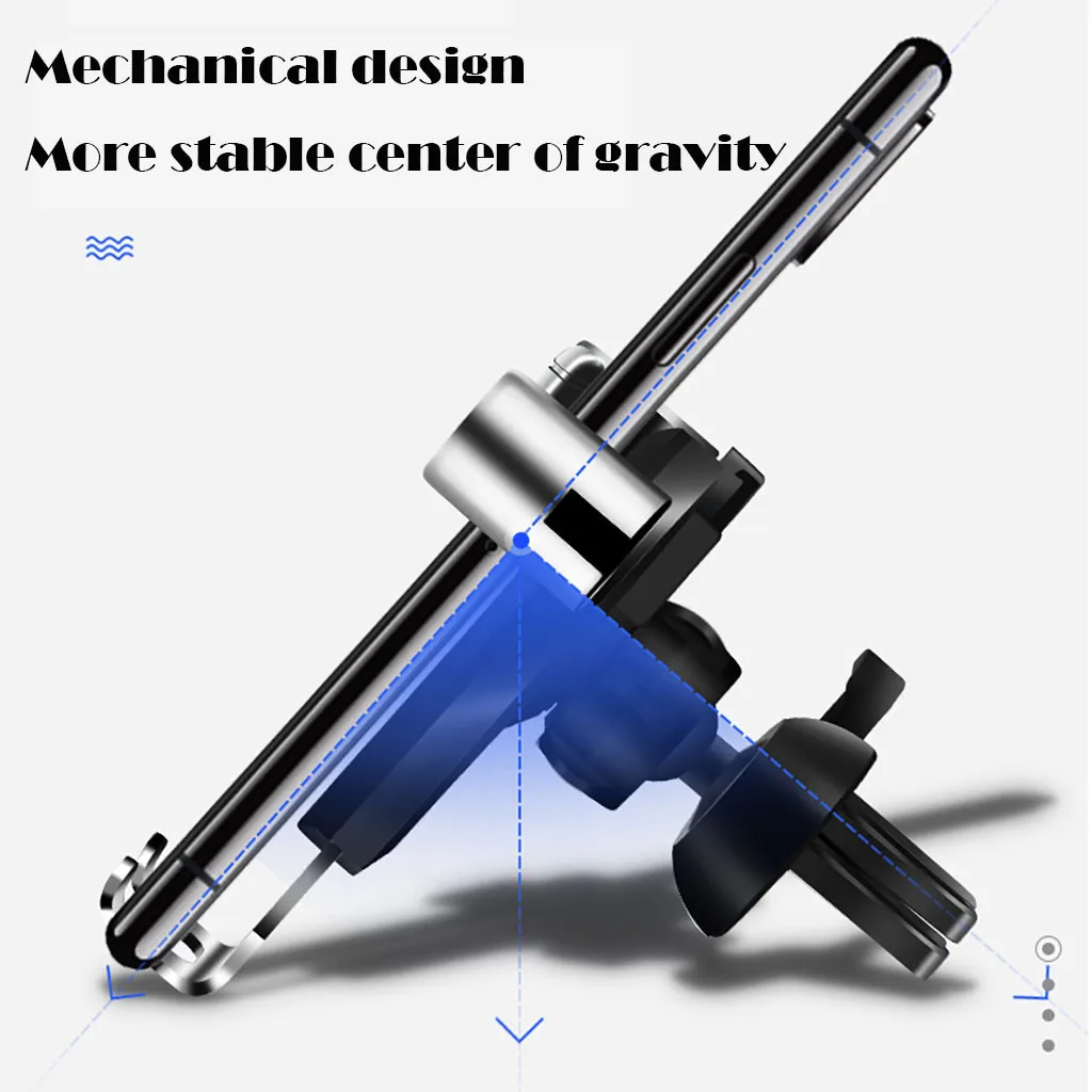 Гравитационное автомобильное крепление для телефона, Автоматическая блокировка и авто-релиз, держатель для сотового телефона, универсальный держатель для телефона, подставка, кронштейн, аксессуары