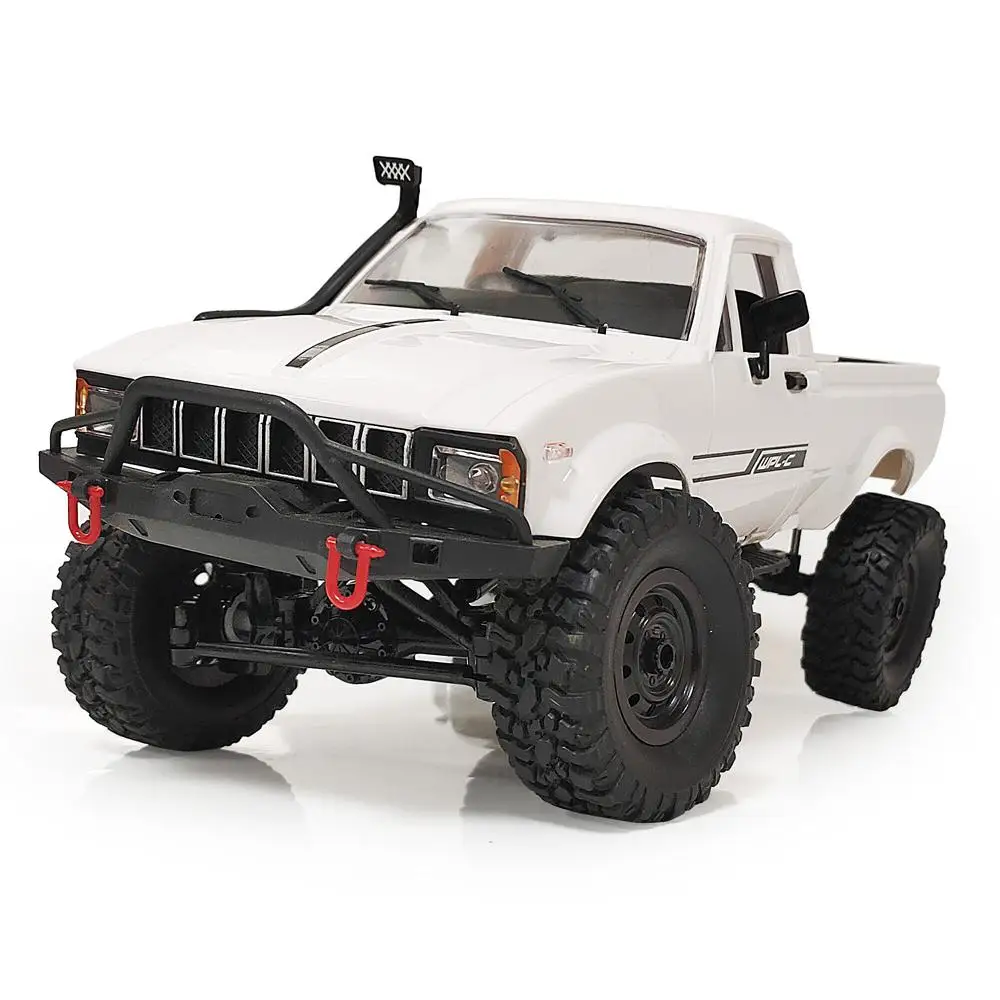 WPL C24-1 4WD 1:16 RC Car 2.4G RC Proportional Control Crawler Off-road Car Buggy with LED Head Light Battery Powered Cars RTR WPL C24-1 4WD 1:16 RC Car 2.4G RC Proportional Control Crawler Off-road Car Buggy with LED Head Light Battery Powered Cars RTR