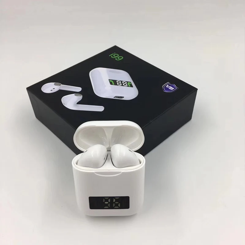 Новые беспроводные наушники Bluetooth 5,0 TWS Bluetooth беспроводные наушники светодиодный дисплей микрофон гарнитура с поддержкой беспроводной зарядки