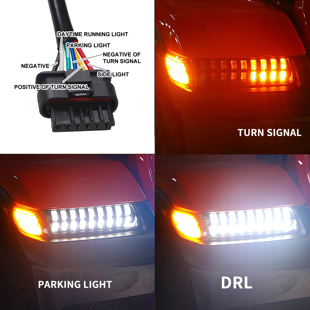 Buy LED Turn Signal For Jeep JL Sahara Rubicon 20182023 Menʼs Stacked