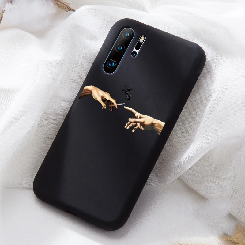 01 Чехол с рисунком улыбающейся собаки хаски для huawei P20 Lite P20 Pro Honor 10 чехол с изображением космоса планеты Звезды Мягкий чехол из ТПУ для huawei P30 Lite чехол - Цвет: 01
