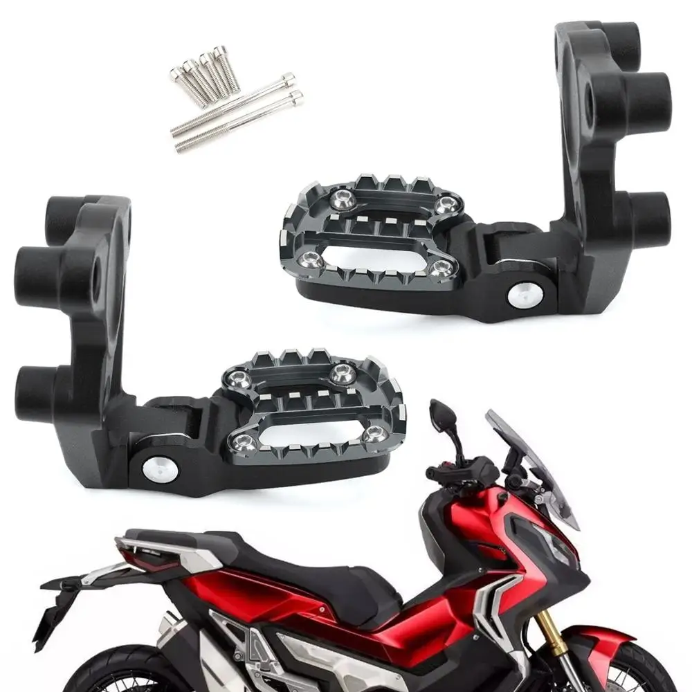 Areyourshop для Honda X-ADV 750 X ADV 750- складной пассажирский задний подножки задние Педали CNC алюминиевый мотоцикл