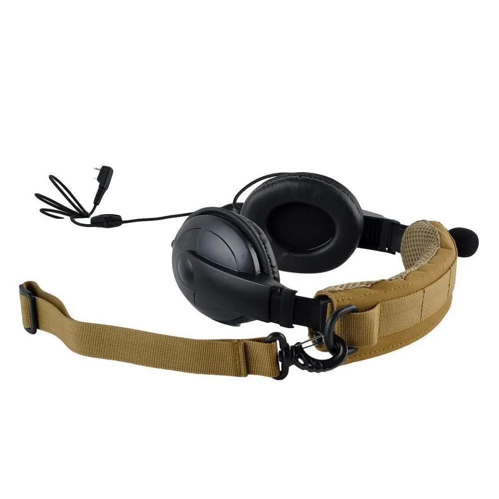 New Headphone Protector Outdoor Military Fan Tactical Universal Molle Style Headphone Cover with Headband