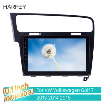 

Harfey 10.1" 1024*600 HD Touch Screen Android 8.1 Radio for 2013-2015 VW Volkswagen Golf 7 GPS Navigation with 3G WIFI Bluetooth