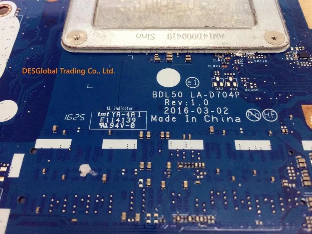 remarkable  For HP 15-AY 250 G5 250-G5 Laptop Motherboard BDL50 LA-D704P 854945-601 854945-001 Mainboard SR2EY 