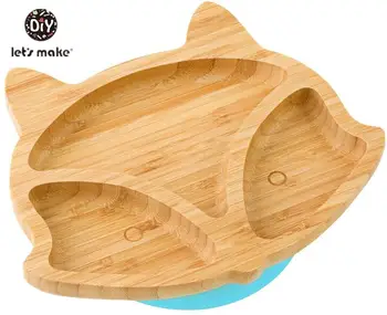 

Make Wooden Plate Bamboo Round Serving Tray for Tea Set Dinner Breakfast Fruits Candies Food Child Baby Serving Wood Plate