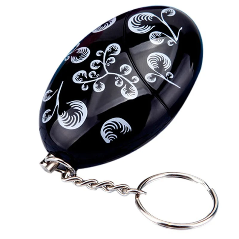 120dB Printed Egg Shape Emergency Alert Keychain Gender Uncovering Adult Party Commemorative Meaningful Gift