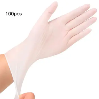 

100pcs 9inch Home Disposable Washing Cleaning Nitrile Gloves Work Safety Gloves PXPE