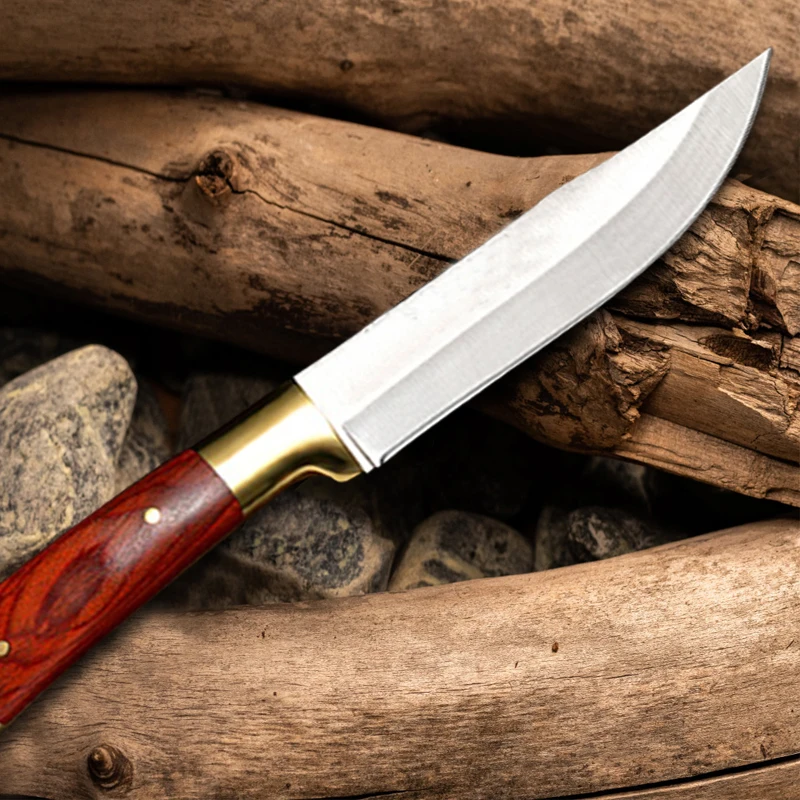 Sharp Outdoor Camping Survival Knife Tactical Hunting Knife Sharp and Durable Pocket EDC Tools