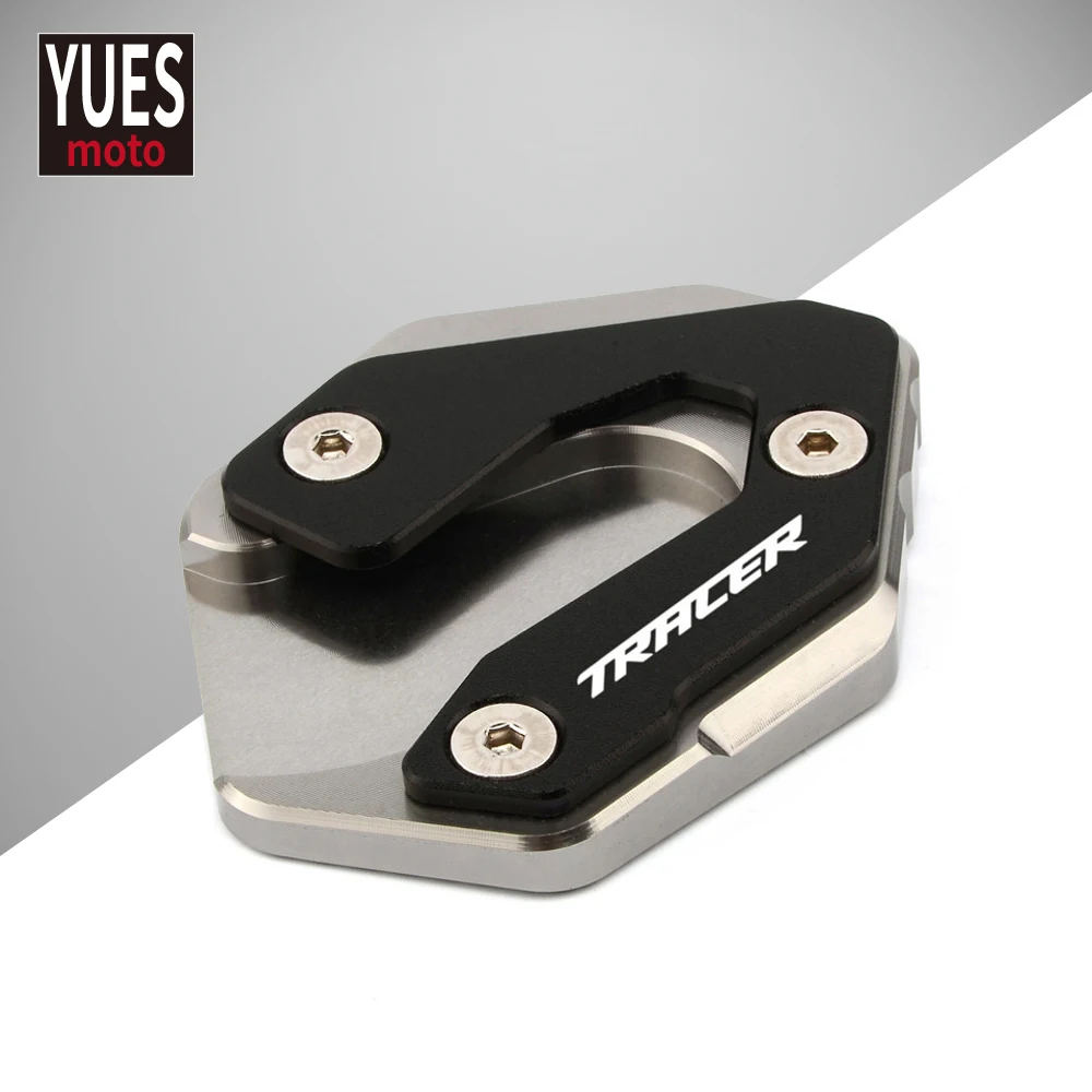 Motorcycle Accessories Kickstand Plate Side Stand Pad Enlarger For YAMAHA TRACER 900 Gt Tracer 900Gt 2014-2018 2019 2020
