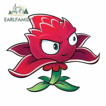 

EARLFAMILY 13cm x 10.9cm For Plants Vs.Zombies Personality Car Styling Vinyl Decal Motorcycle Surfboard Scratch-Proof Sticker