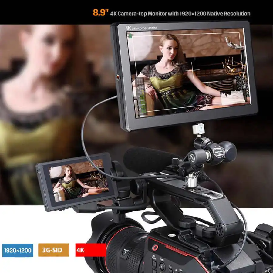 - LILLIPUT A8S 89Inch IPS Screen 4K Full HD Monitor Camera Monitor For DSLR Cameras Camera Monitor Video Monitor 89inch Screen